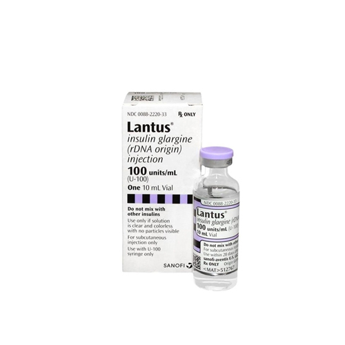 LANTUS INSULINA GLARGINA 100U/ML AMP 10ML (SANOFI)